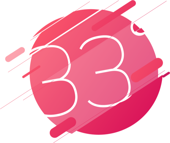 logo agence 33 degrés
